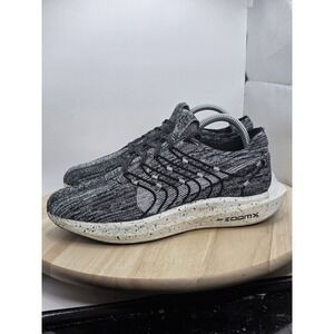 Women SZ 9‎ -Nike ZoomX Pegasus Turbo Next Nature Flyknit Black White DM3414 005